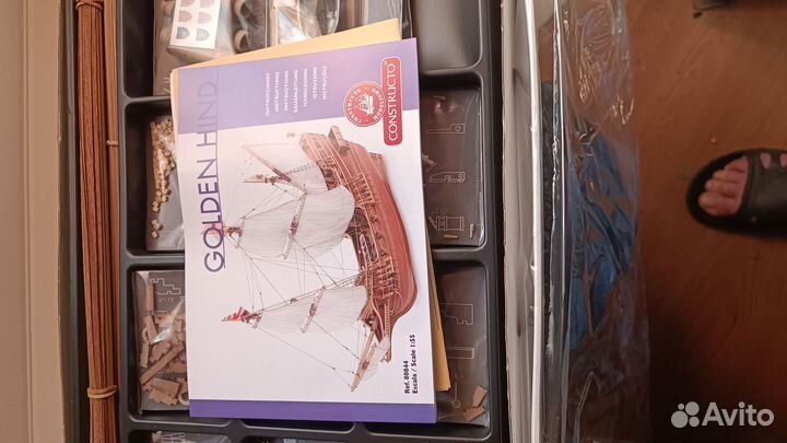 Сборные модели корабля из дерева