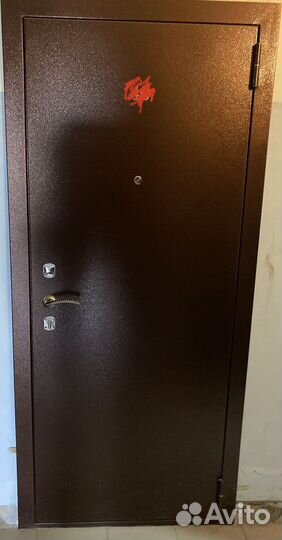 Дверь входная железная бу