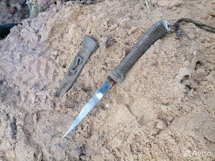 Нож ручной работы финка