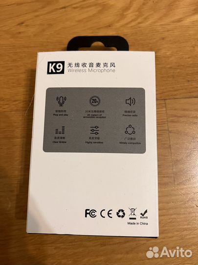 Петличный микрофон беспроводной для iPhone