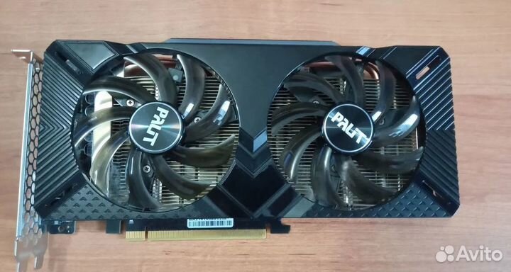 Видеокарта GeForce GTX 1660 Dual OC 6gb