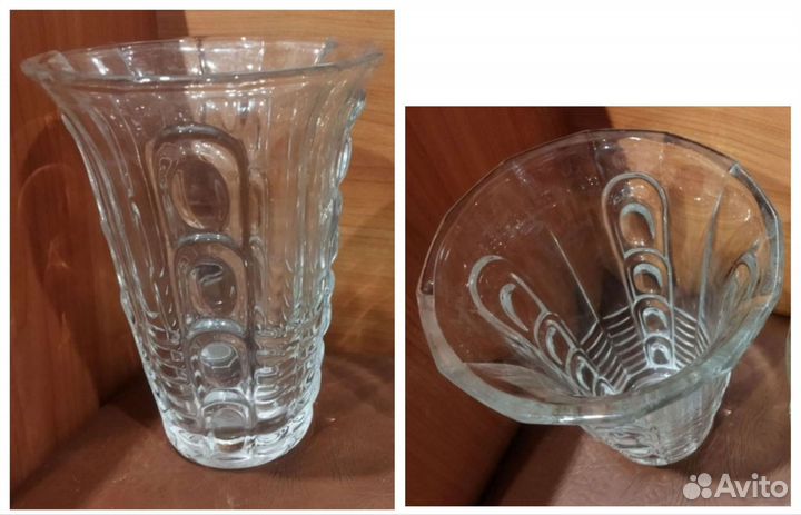 Посуда СССР хрусталь стекло металл