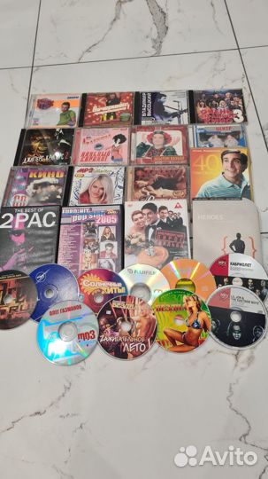 Фильмы на DVD, музыка на CD