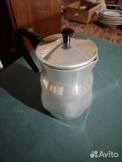 Кофейник молочник алюминиевый СССР