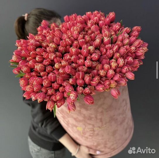 Тюльпаны, доставка24/7, букеты и цветы