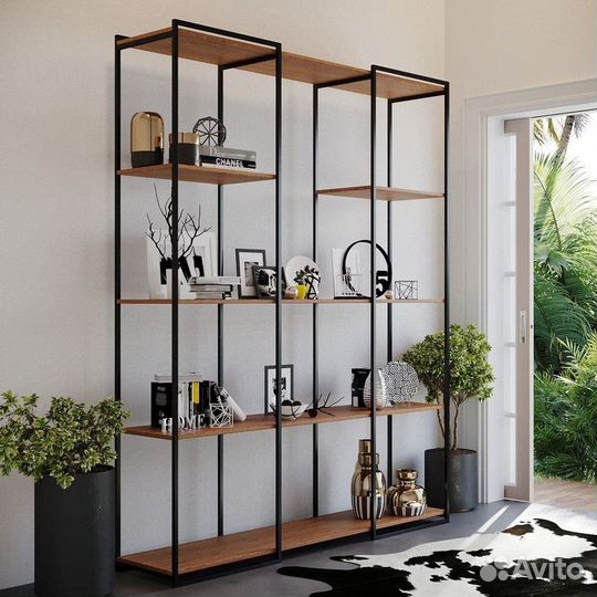 Стеллаж в стиле лофт