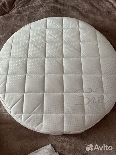 Матрас детский круглый 75*75*12