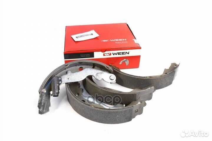 Колодки барабанные (228x39) renault Duster 4x4