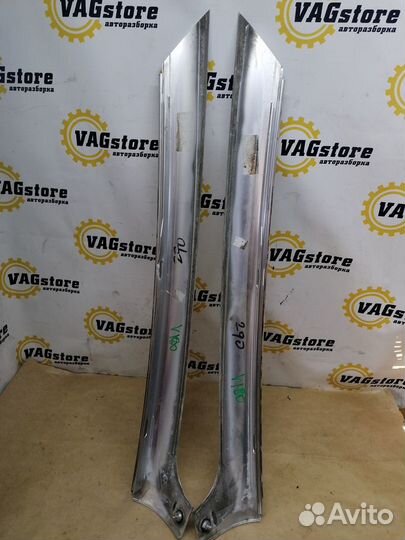 Накладки лобового стекла Audi A4 B6 Cabrio