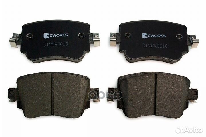 Колодки тормозные VAG A1/golf/octavia/passat 12