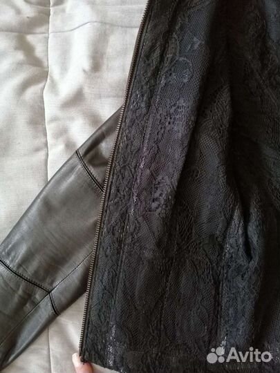 Куртка кожаная