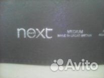 Ремень натуральная кожа Next черный