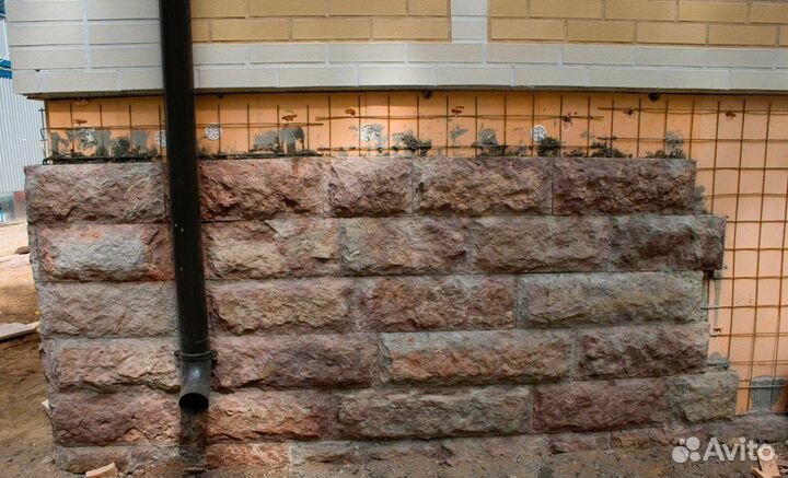 Отделка цоколя