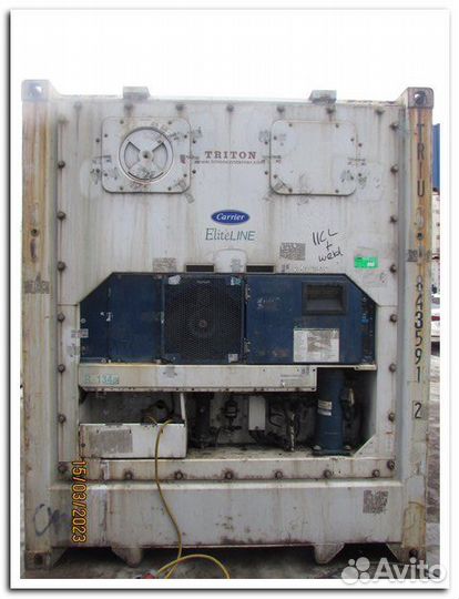 Рефконтейнер Carrier triu 843591-2 2008 г.в