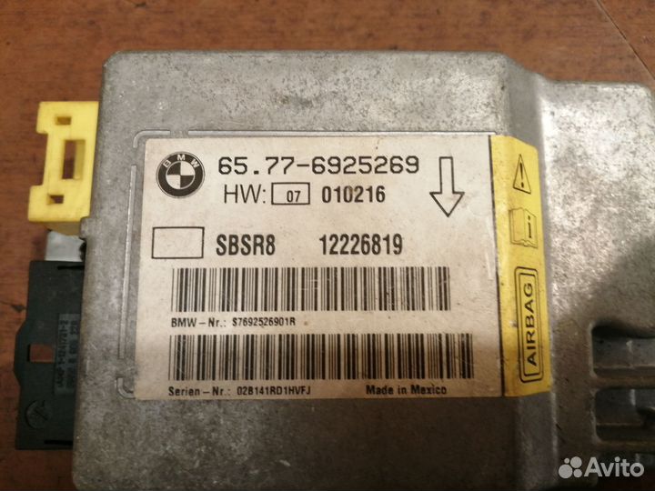 Блок управления AIR BAG BMW E65 E66 2001-2008