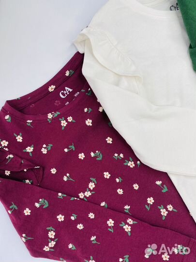 Лонгслив для девочки