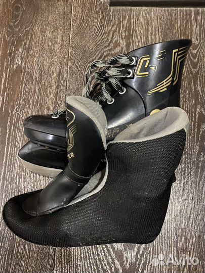 Коньки хоккейные, р. 37, в хорошем состоянии