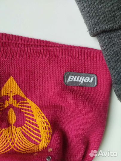 Шапка зимняя для девочки 54 56