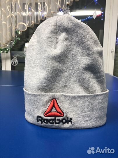 Шапка унисекс (серая) Reebok Рибок