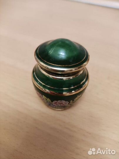 Винтажные флакон твёрдые духи Bardaco