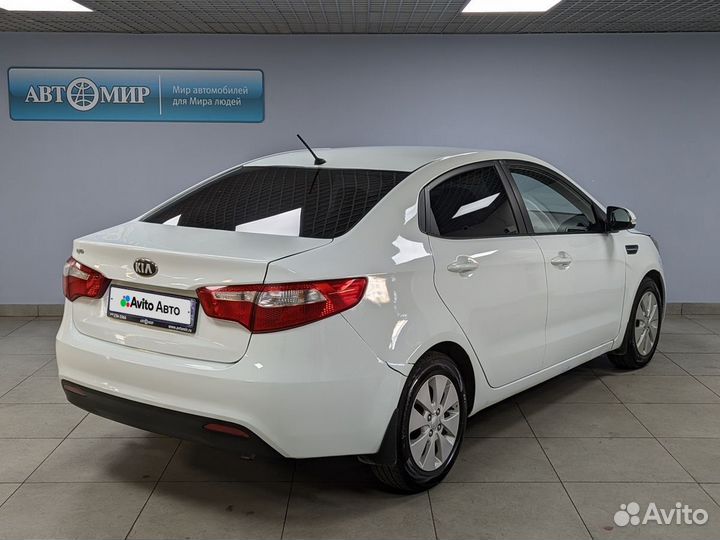 Kia Rio 1.6 МТ, 2013, 234 200 км