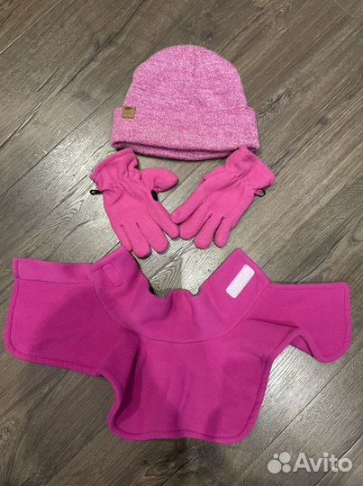 Комплект шапка, шарф