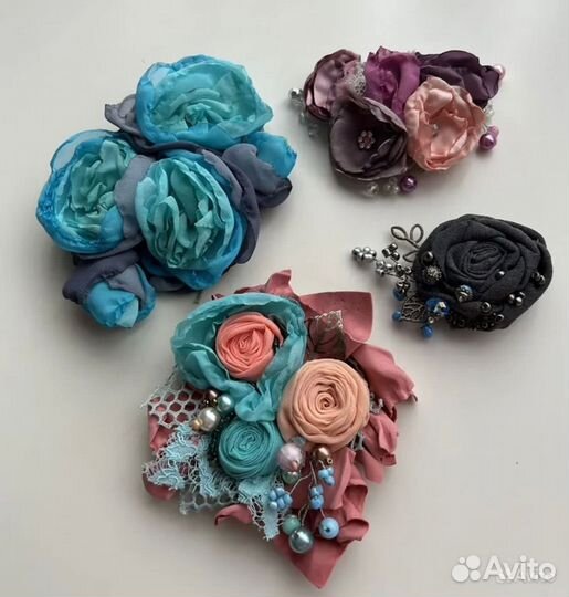 Брошь цветок брошка цветы украшение аксессуары