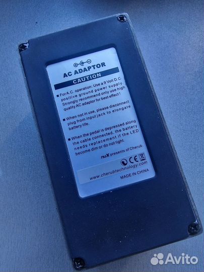 Cherub PT-5 гитарный педальный тюнер