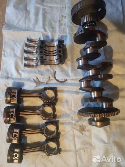 Коленвал и поршни AKL 1,6