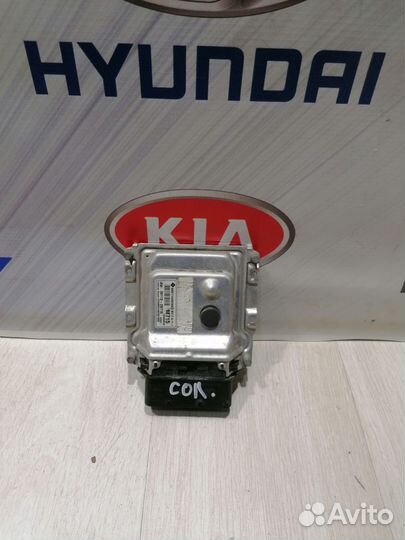 Блок управления двигателем эбу Мозги Hyundai solar