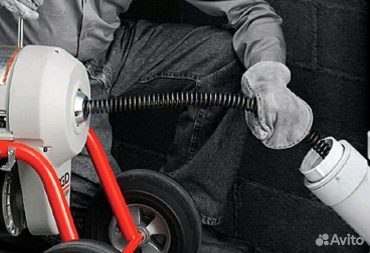 Прочистка канализации / Устранение засоров