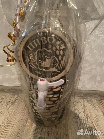 Керамическая бочка с краном