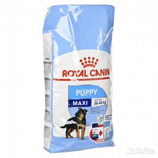 Корм Royal Canin Maxi starter, puppy, adult