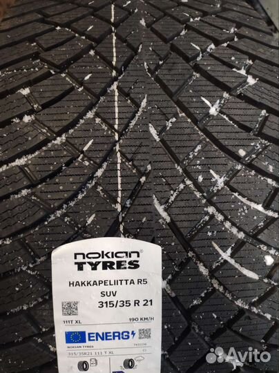 Nokian Tyres Hakkapeliitta R5 SUV 315/35 R21 и 275/40 R21