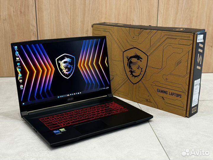 Игровой ноутбук MSI Katana 17 RTX3050 i5-12450H 16