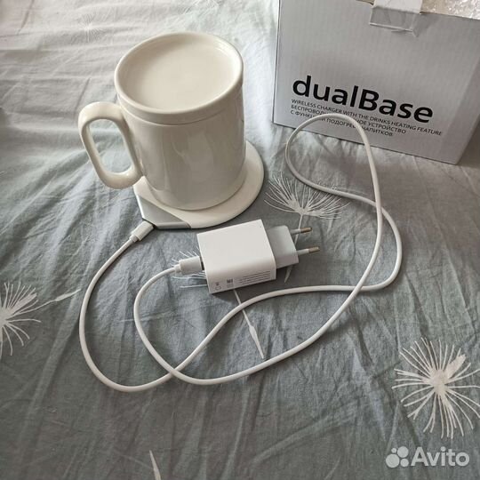 Беспроводная зарядка Dual Base и кружка