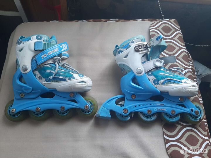 Роликовые коньки детские раздвижные