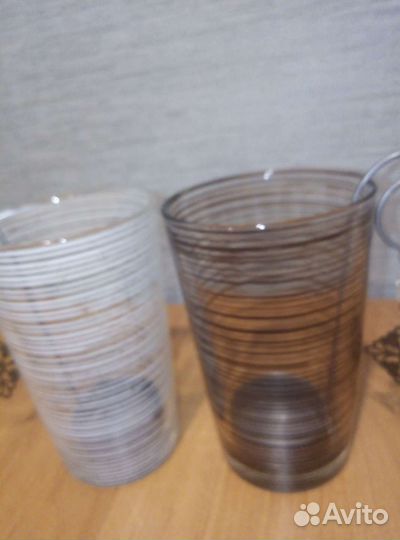 Стеклянные подсвечники