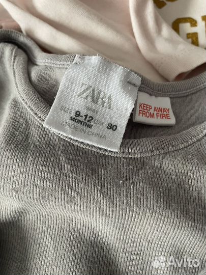 Пакет фирменных вещей для девочки 74-80