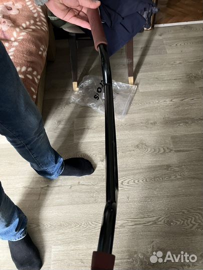 Руль на bmx 4130crmo с барендами и грипсами