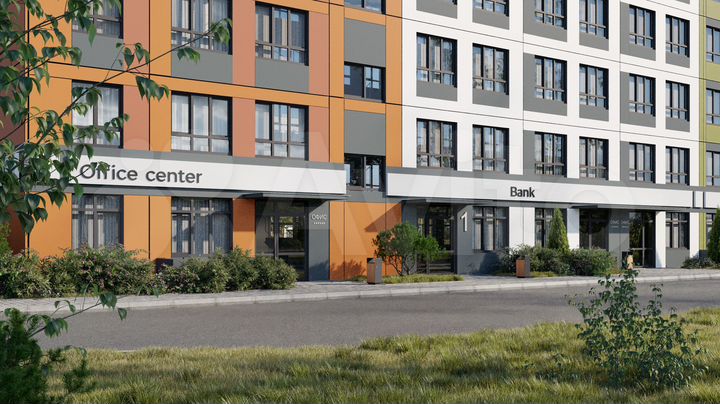 2-к. квартира, 50,8 м², 1/6 эт.