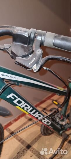 Велосипед сломанный