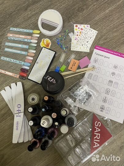 Набор для маникюра #1, и наращивания, цена за все