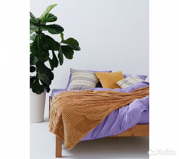 Плед GoodNight Велсофт Velvet 150х200, мокко