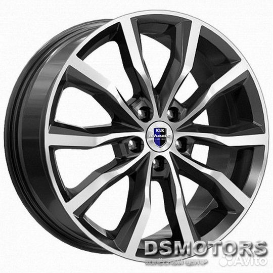 Диски Портер 7.5/18 5x114.3 ET33 d67.1 алмаз чёрны