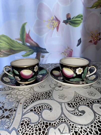 Чайная пара вербилки СССР