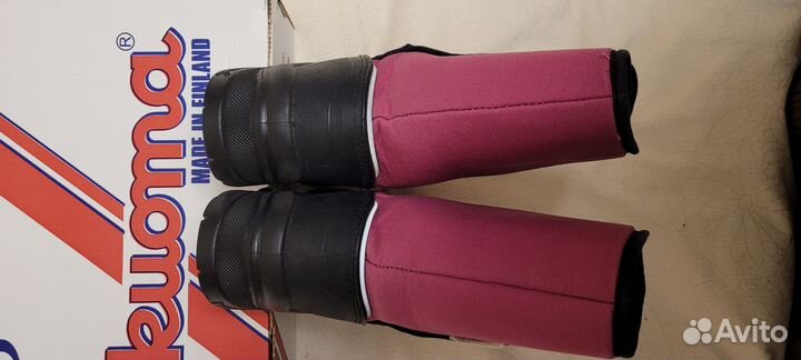 Сапоги зимние детские Kuoma розовые р.32