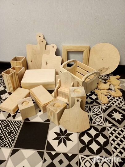 Деревянные заготовки для творчества под заказ