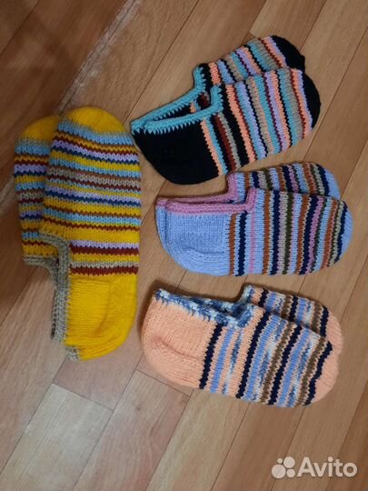 Носки вязаные женские