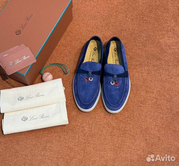 Лоферы женские loro piana